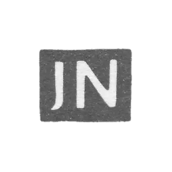 粘贴大师尼曼·约翰尼斯的印记-塔林-缩写为“JN”-1924-1940年。