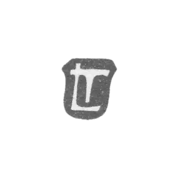 The stigma of the master Tekel Lorenz - Tallinn - initials "LT" - 1571-1592.