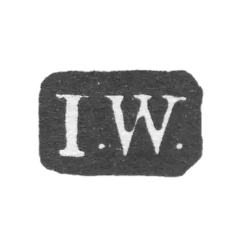 克雷莫大师瓦吕斯·约翰 - 列宁格勒 - 首字母“I.W.”
