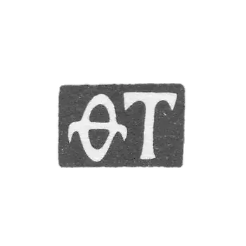 Claymo of an unknown master of Moscow - initials of FT - 1814.