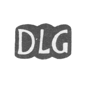 The stigma of the master Londgren Daniel - Tallinn - initials "DLG" - 1771-1783.
