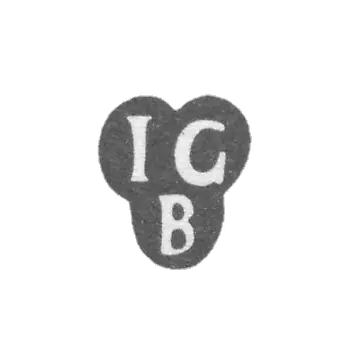 格林伯格·约翰大师的印记 - 里加 - 缩写为"IGB"