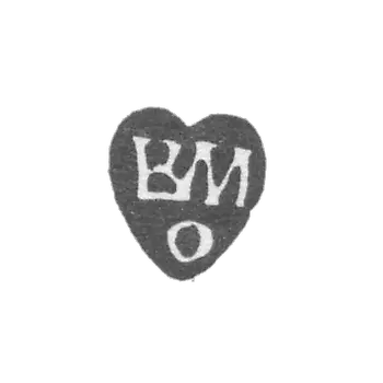Kleimo, an unknown master of Moscow, initials of WM O, 1740th, 1750th.