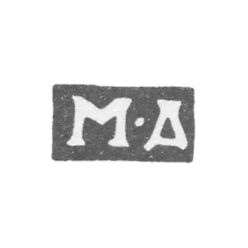 Kleimo, unknown master of Moscow, initials of M-D 1790-1793.