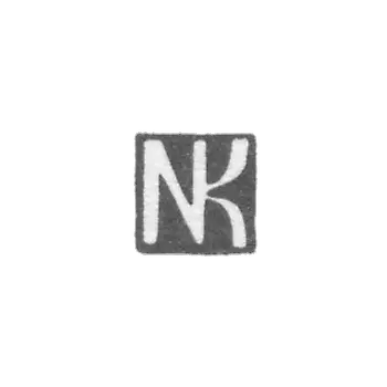 Claymo of an unknown master Tbilisi - the initials of NK - end of 19 - early 20th century