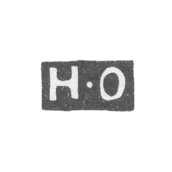 Claymo of an unknown master of Moscow - initials of "H-O" - 1802.