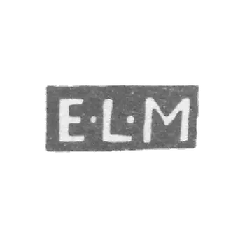 1780-1782年列宁格勒未知大师的克莱莫-E-L-M号.