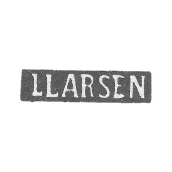 克莱莫大师拉森L. - 里加 - “LLARSEN” - 1885年.