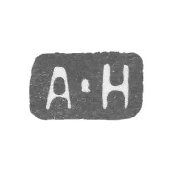 Claymo Master Holming August Frederick (Hollming August Fredrik) - Leningrad - initials A-H