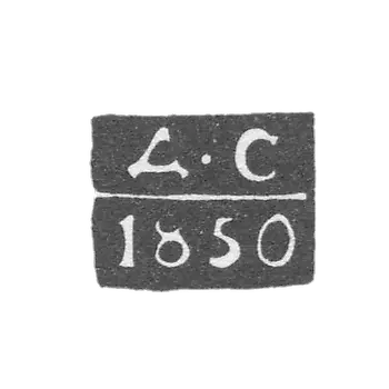 Claymo探针主Vlogda -Suvorov Dmitri Illin-首字母D -C -1849-1855。