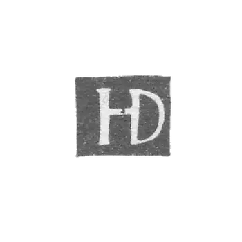 主dil Hanus（Dyla Hanus）的污名 -  Vilna-首字母“ HD”  -  1595-1630。