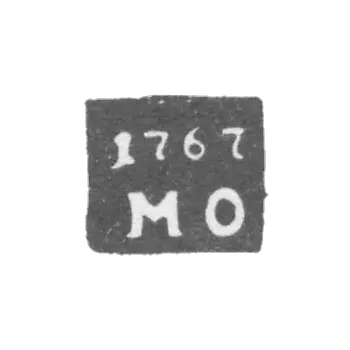 Great Ustuga的Claymo探测大师 -  Mihail Gavrilov决赛-M -O首字母缩写-1755-1775。
