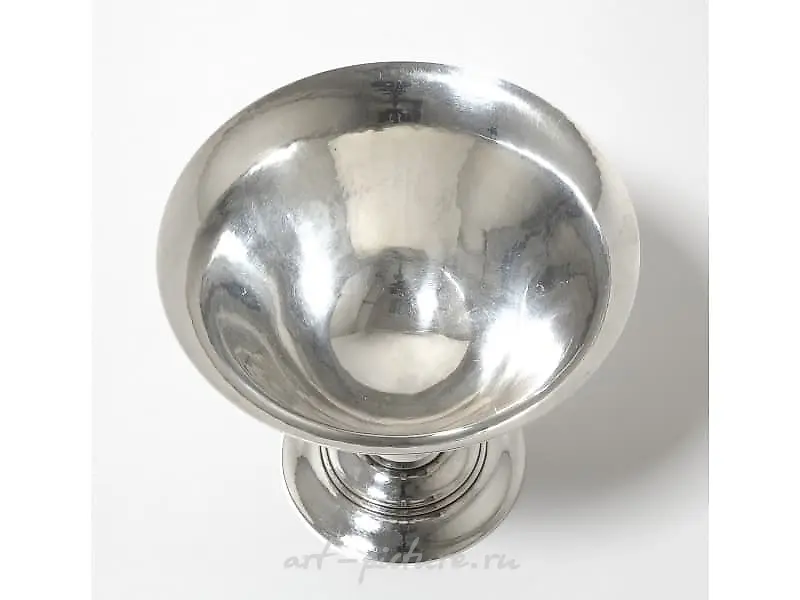 Серебряная ваза. Дания Johan Rohde by Georg Jensen. Модель - 17B — фото 4