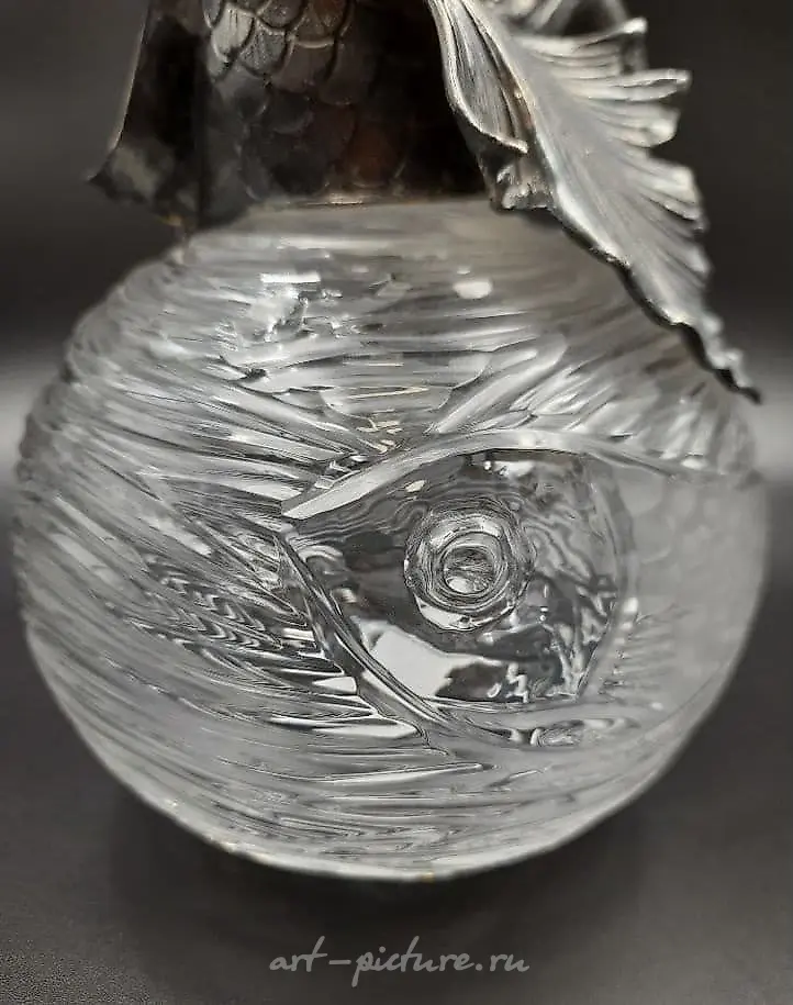 The text translates to "Fabergé Fish" in English. "Фаберже" refers to "Fabergé," and "Штоф Рыба" means "Fish." — photo 2