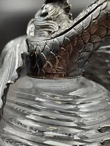 The text translates to "Fabergé Fish" in English. "Фаберже" refers to "Fabergé," and "Штоф Рыба" means "Fish." — photo 3
