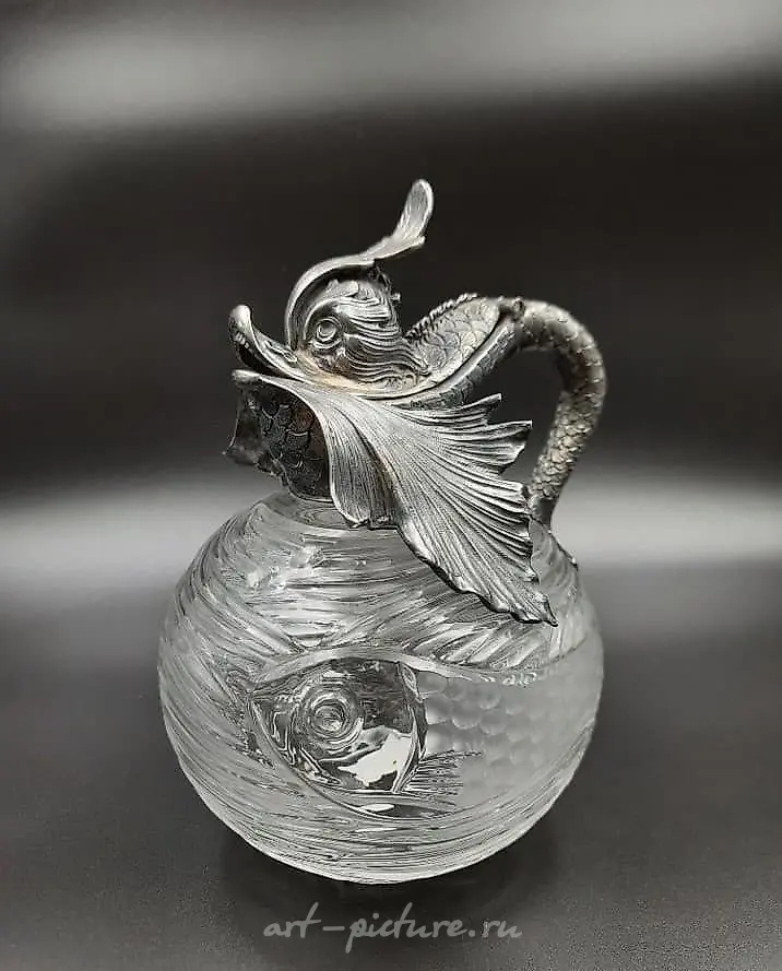 The text translates to "Fabergé Fish" in English. "Фаберже" refers to "Fabergé," and "Штоф Рыба" means "Fish." — photo 7