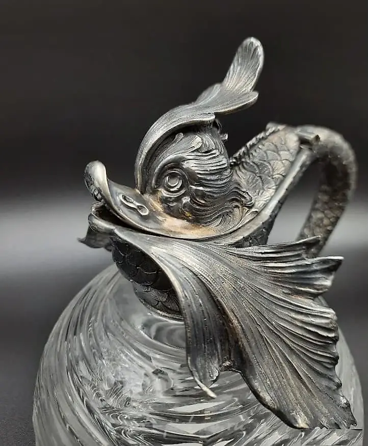 The text translates to "Fabergé Fish" in English. "Фаберже" refers to "Fabergé," and "Штоф Рыба" means "Fish." — photo 6
