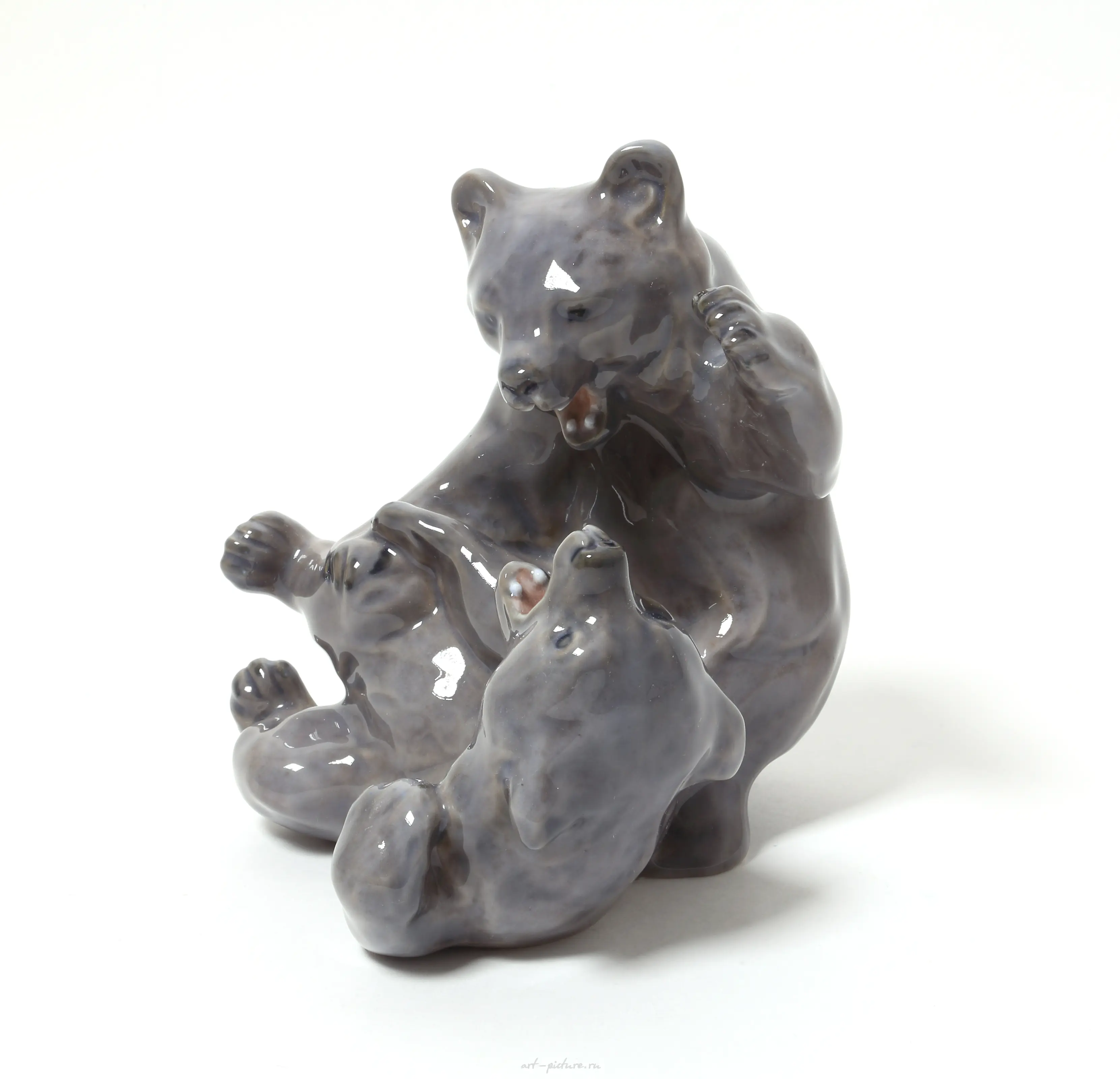 玩耍的小熊。丹麦，哥本哈根，皇家哥本哈根，1912年 — 照片 4