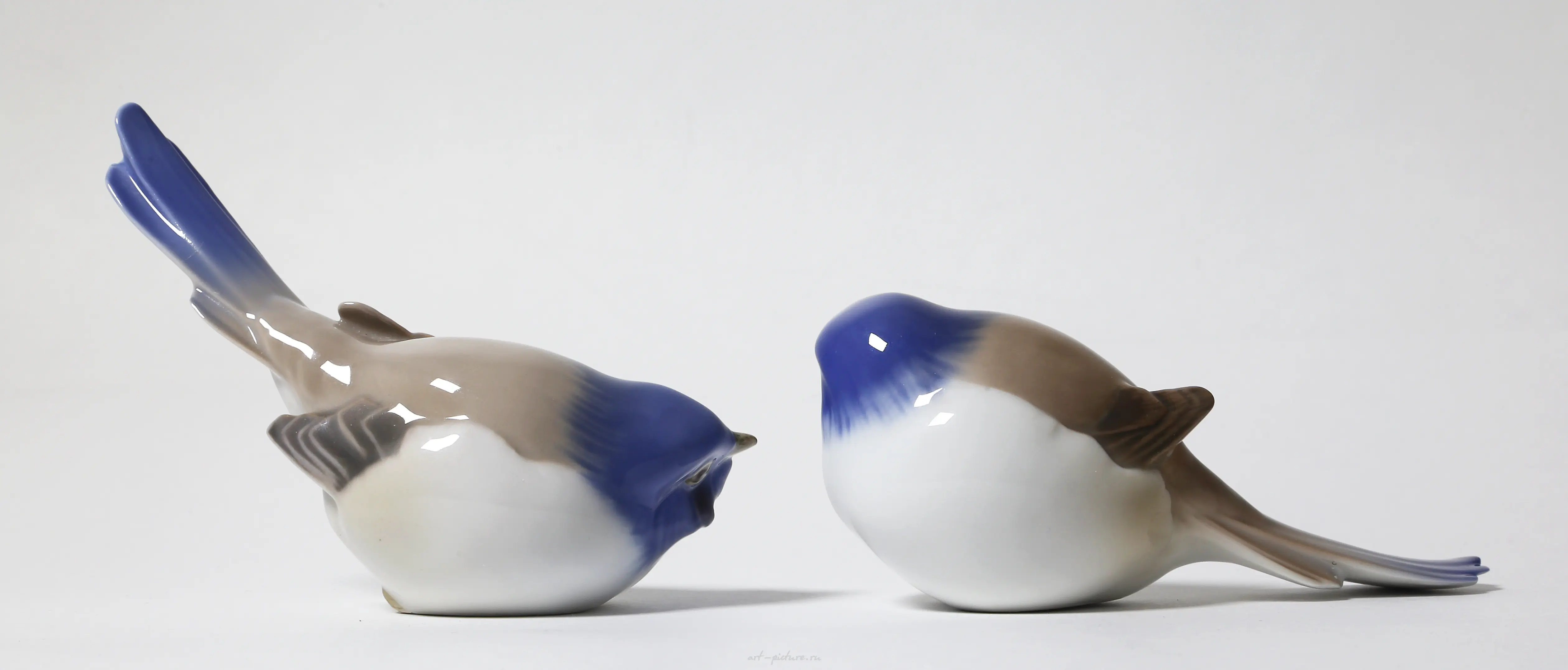 Optimist and Pessimist. Denmark, Copenhagen, Bing & Grondahl. — photo 4