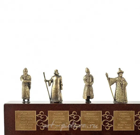 Bronze statuettes "Rulers of Russia" by sculptor Alexander Gusev. — photo 5