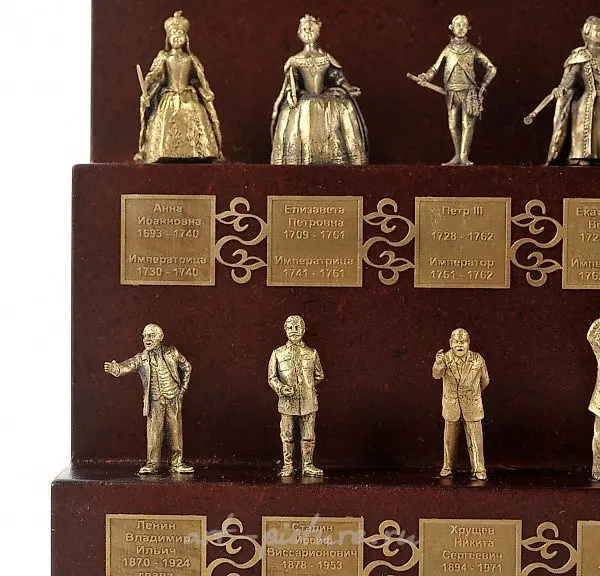 Bronze statuettes "Rulers of Russia" by sculptor Alexander Gusev. — photo 4