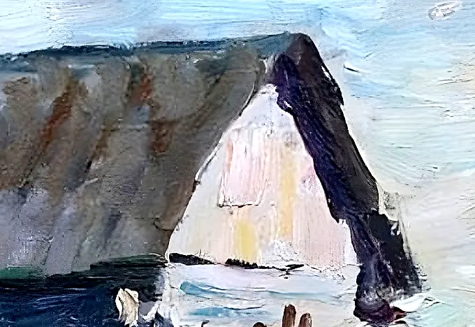 Fishers. Canvas, oil. 37 x 50 cm. — photo 4