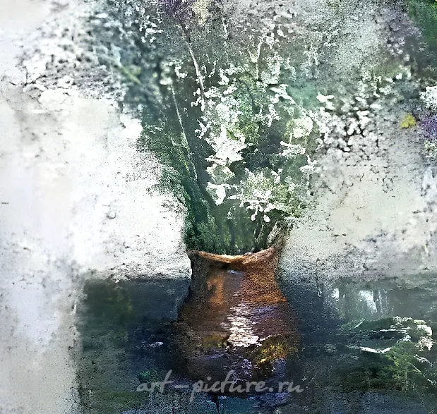 Flowers. Canvas, oil. 70 x 90 cm. — photo 2