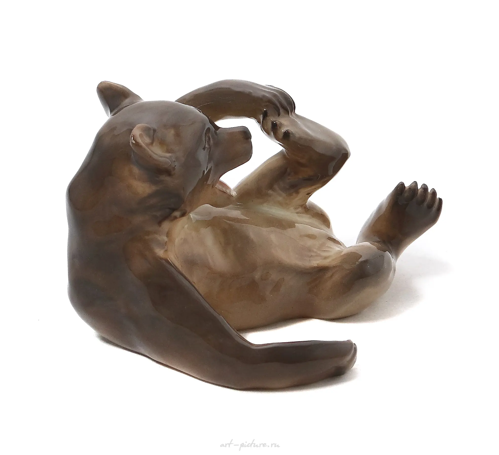 The translation of the text is: "Porcelain figure 'Teddy Bear'. Rorstrand." — photo 4