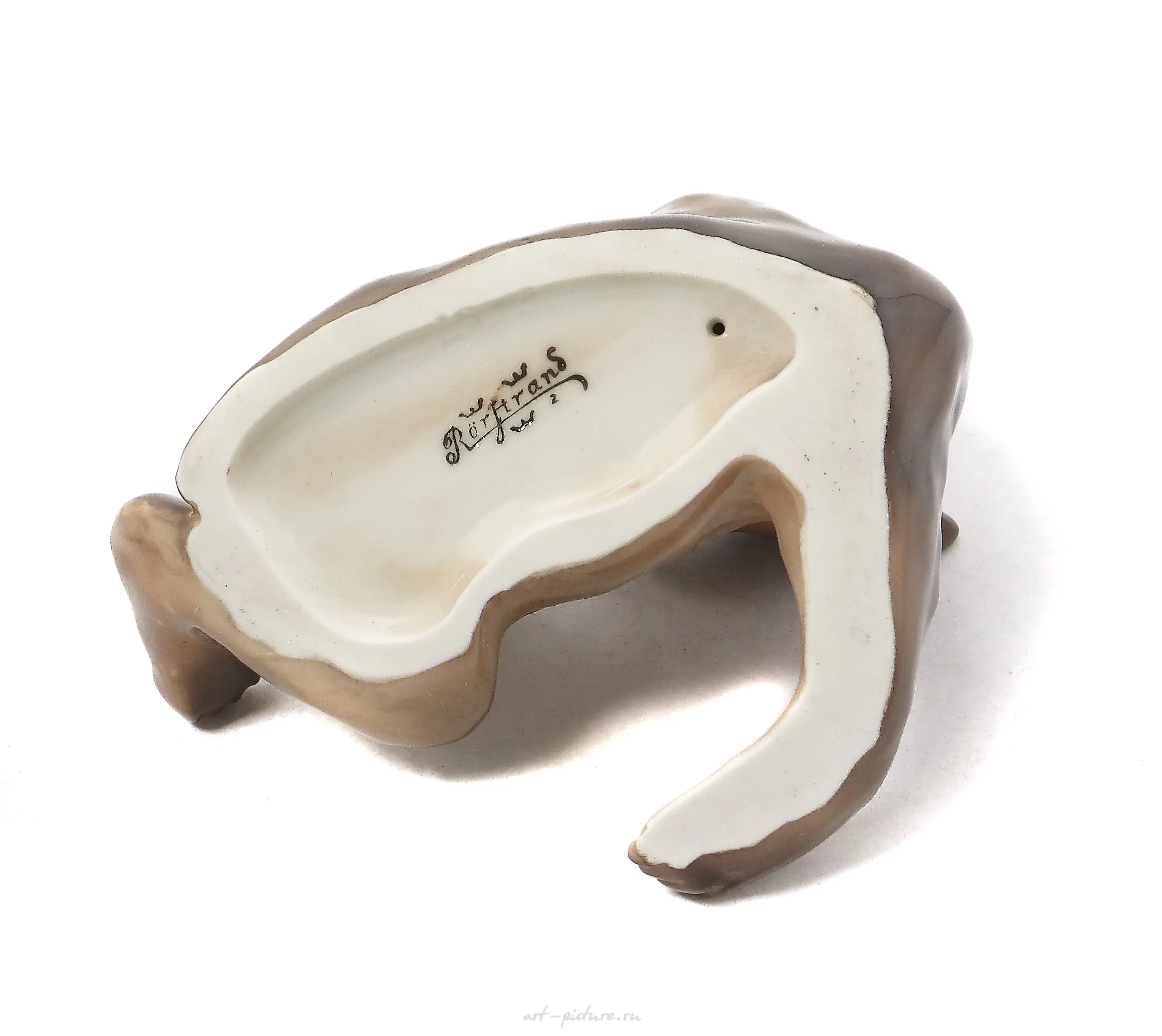 The translation of the text is: "Porcelain figure 'Teddy Bear'. Rorstrand." — photo 5