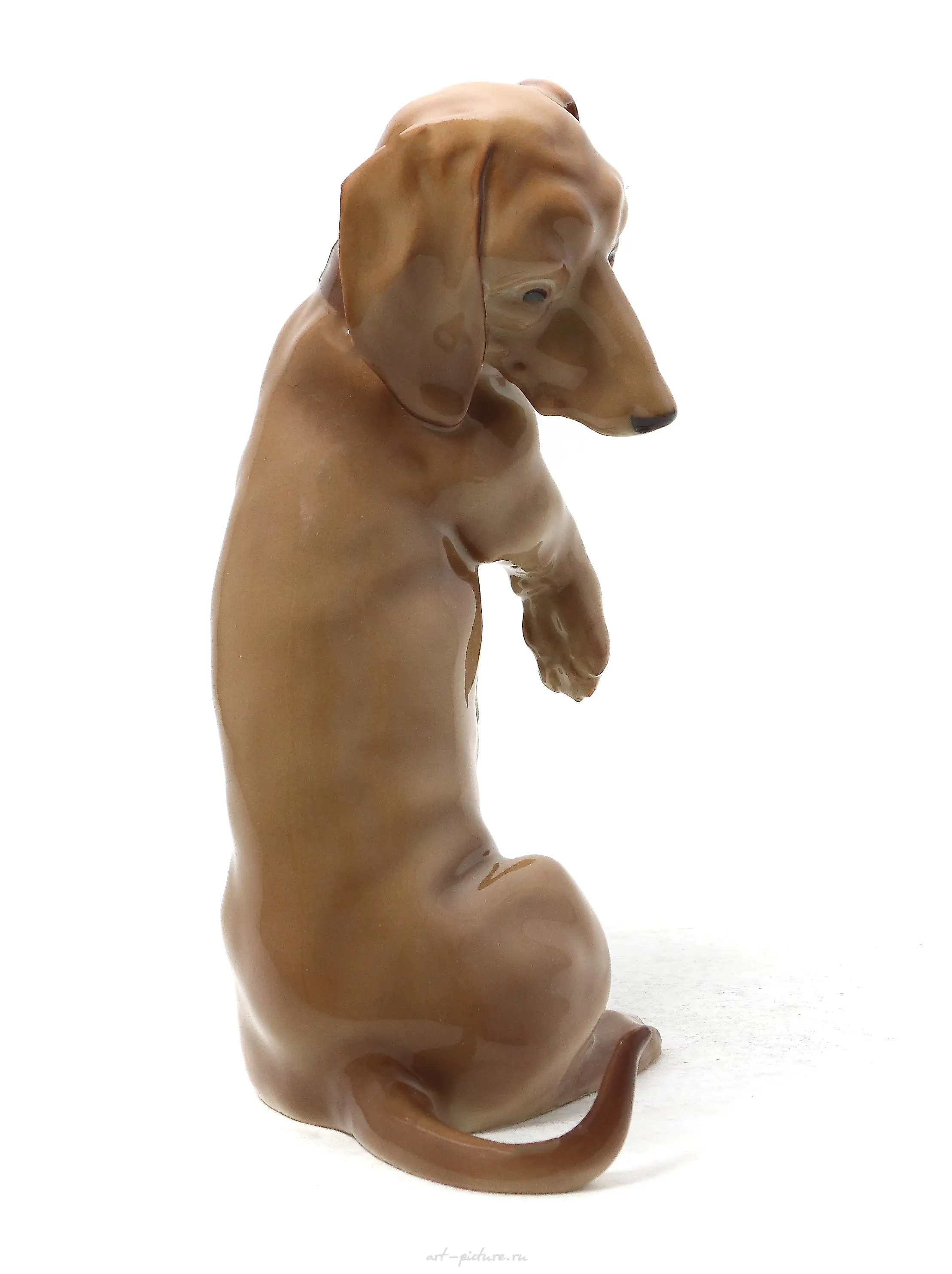 The porcelain figure "Dachshund." Rorstrand — photo 4