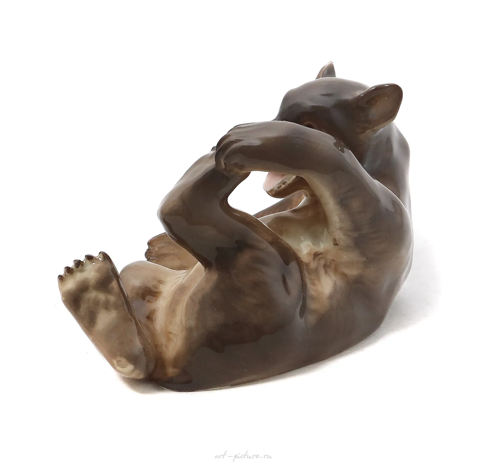 The translation of the text is: "Porcelain figure 'Teddy Bear'. Rorstrand." — photo 2