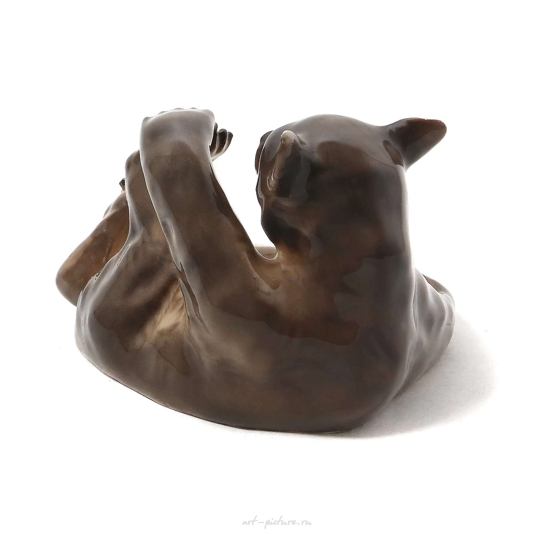 The translation of the text is: "Porcelain figure 'Teddy Bear'. Rorstrand." — photo 3