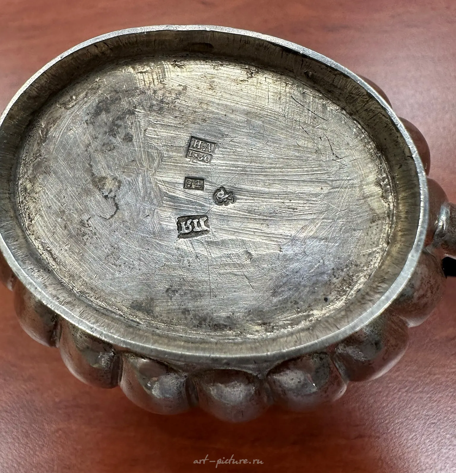 Russian silver creamer. Russia, 1830. — photo 2