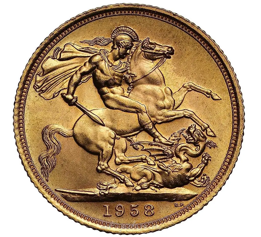 "Elizabeth II 1958 Sovereign" — photo 2