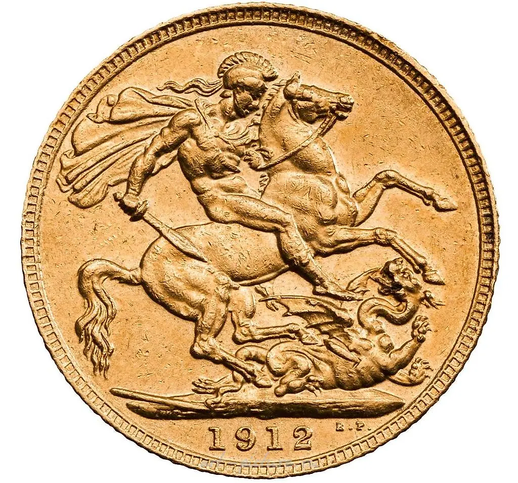 Георг V Соверен 1912 — фото 2