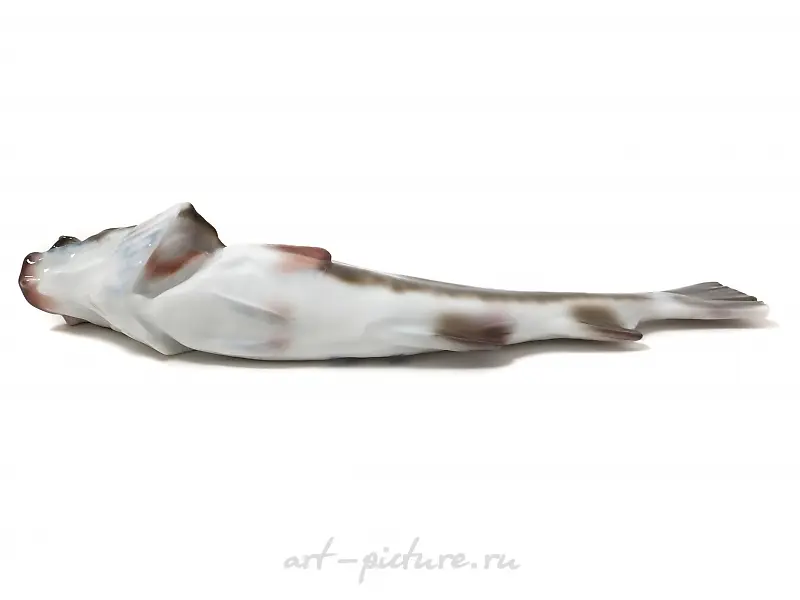 Porcelain Figurine "Cod" Royal Copenhagen, before 1893 — photo 2