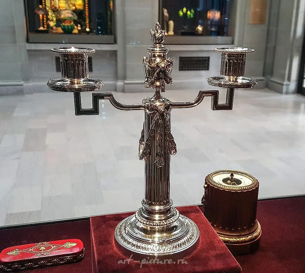 "Candle holder Fabergé, silver, limited edition." — photo 3
