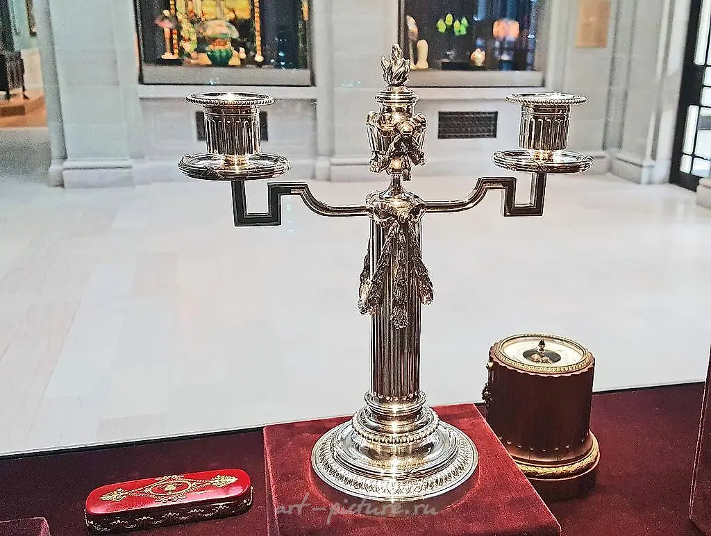 "Candle holder Fabergé, silver, limited edition." — photo 2
