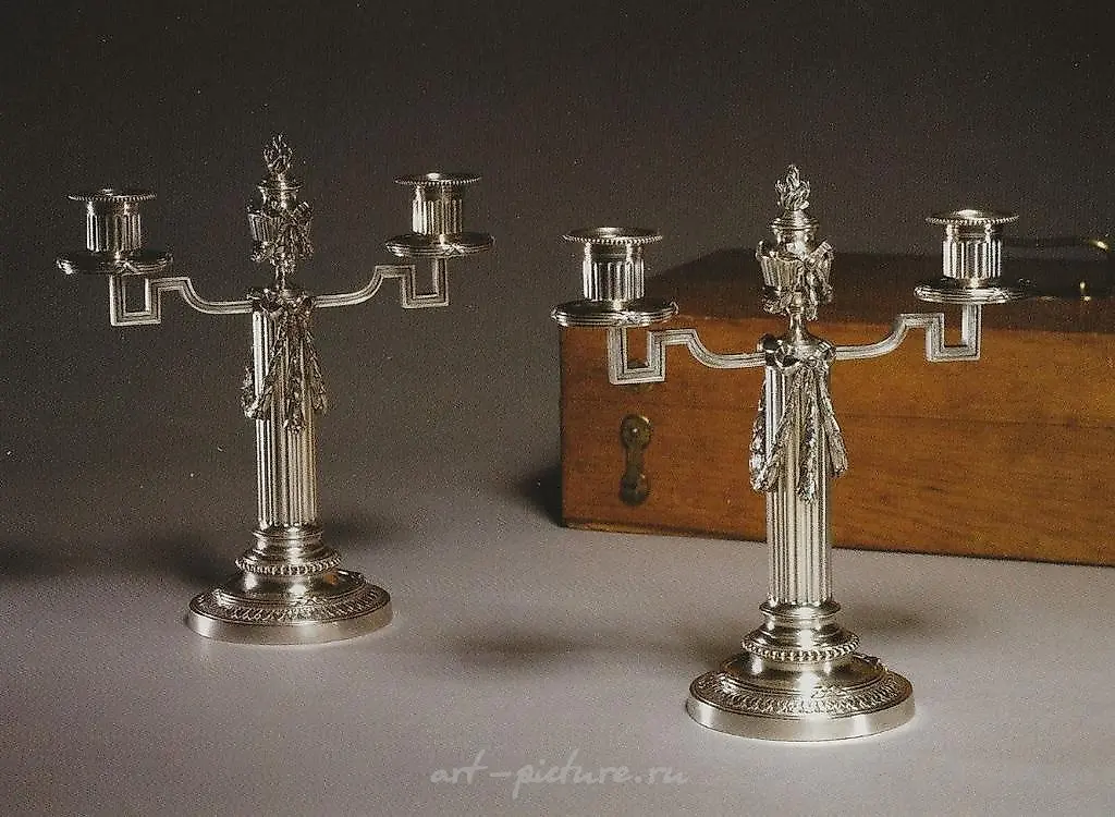 "Candle holder Fabergé, silver, limited edition." — photo 5
