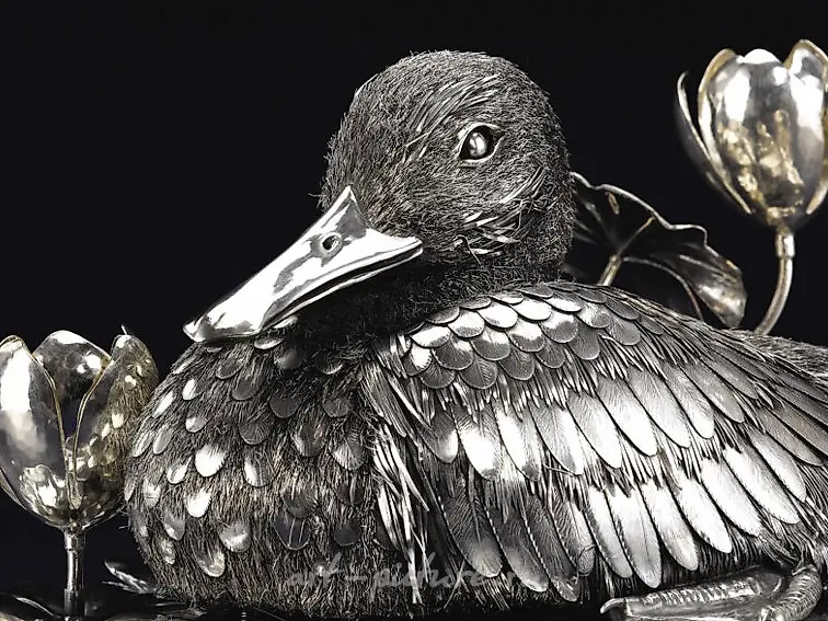 Buccellati Скульптурная композиция Утка лежащая — фото 5