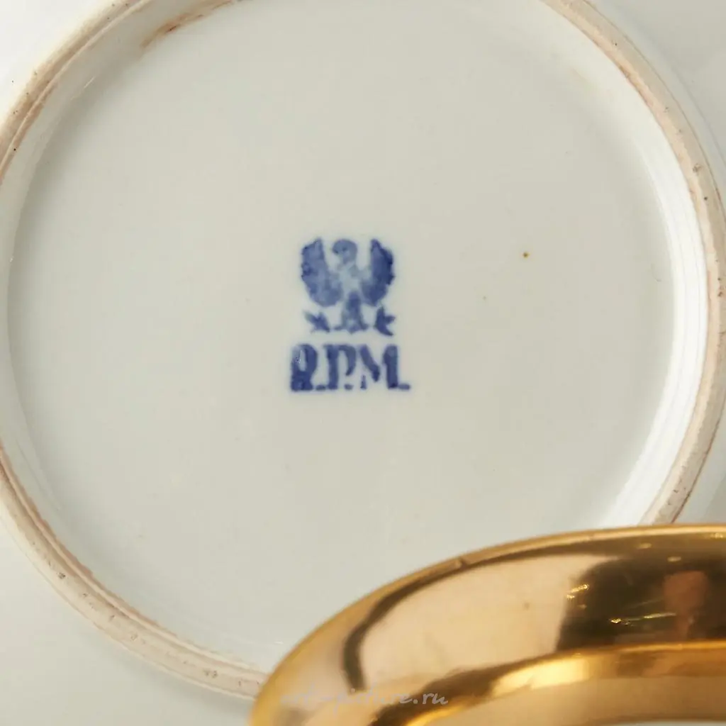 Чашка с фигурной ручкой в виде Архангела Михаила с блюдцем RPM — фото 3