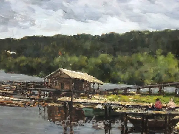 河边风景 — 照片 3