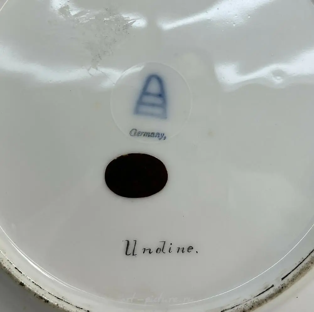 Royal Vienna Austria Porcelain Cabinet Plate, Undine, circa ... — photo 2