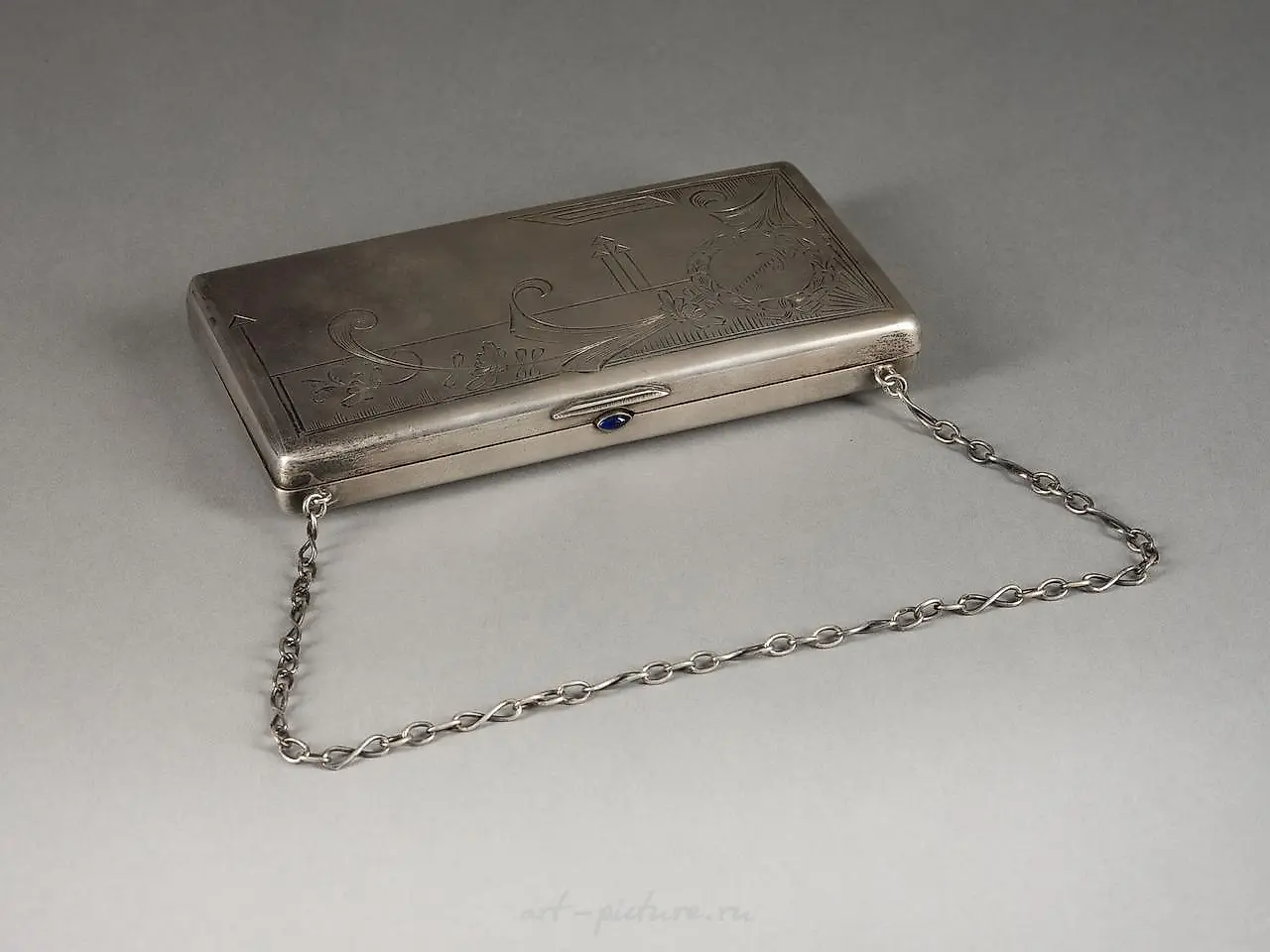 A SILVER LADY'S PURSE Russian, Moscow, Petr Petrovitch P