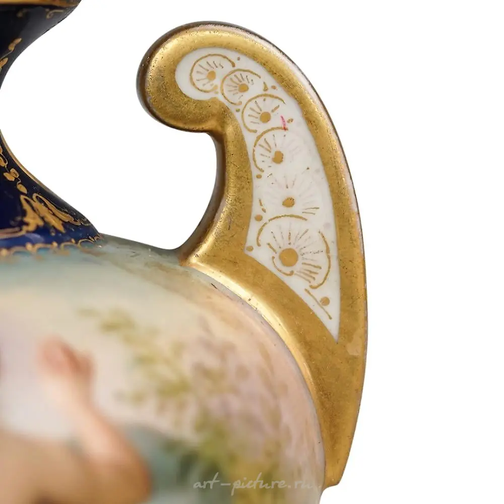 Antique Royal Vienna Porcelain Grouping — photo 3