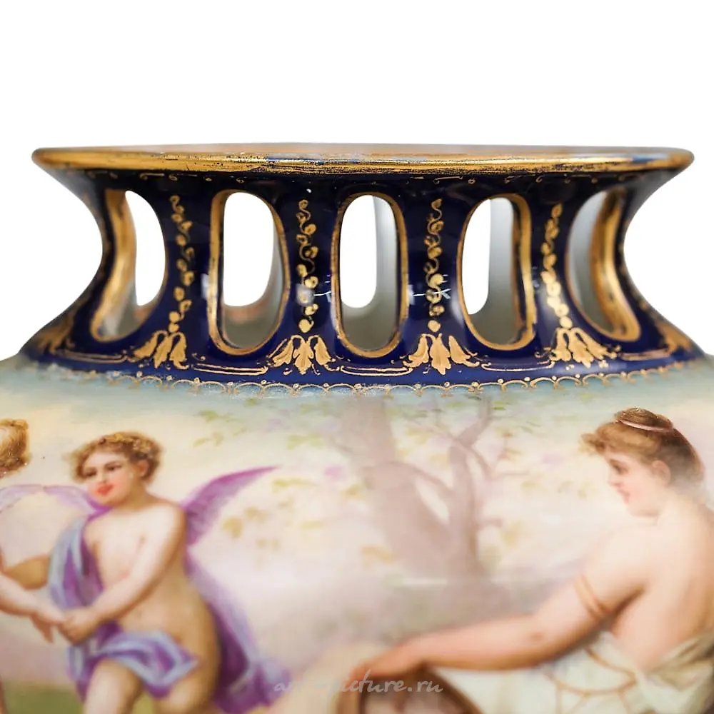 Antique Royal Vienna Porcelain Grouping — photo 6