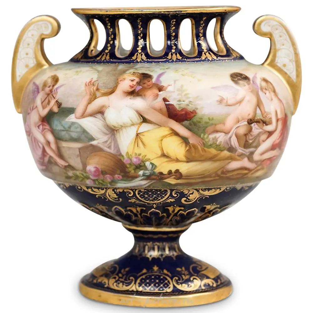 Antique Royal Vienna Porcelain Grouping — photo 5