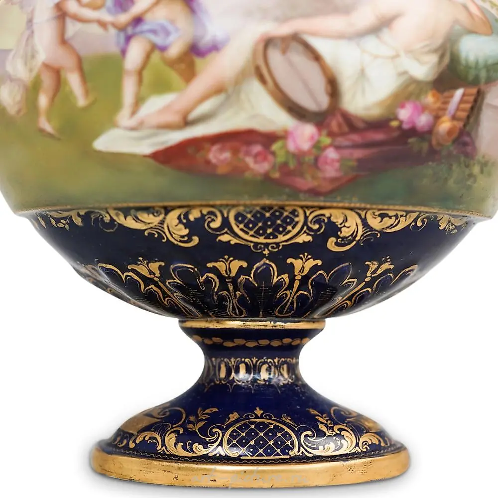 Antique Royal Vienna Porcelain Grouping — photo 4