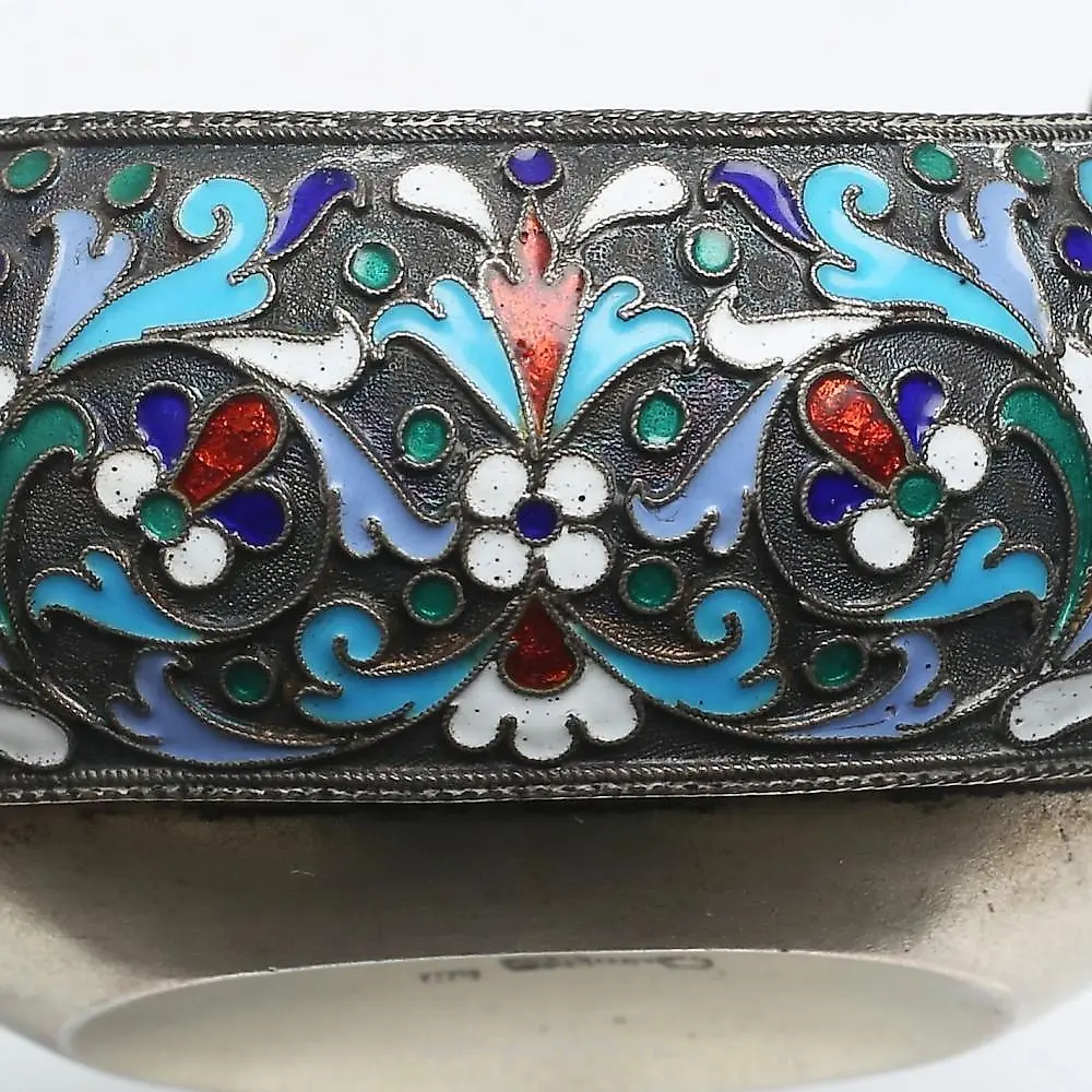 Русский серебряный ковш. Струлев Николай Федорович 1896 год. — фото 5