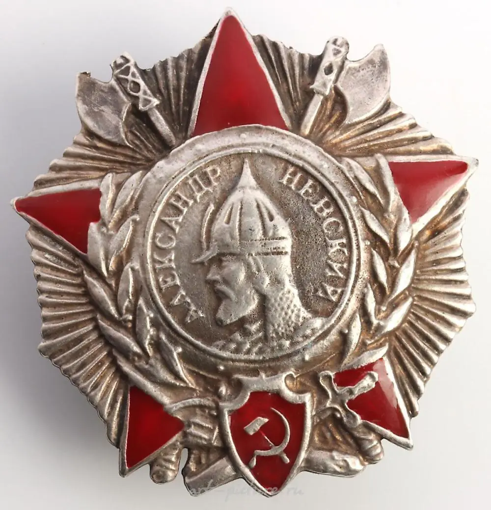 LOT 3 SOVIET RUSSIAN BADGE MEDALS ORDER OF NEVSKY